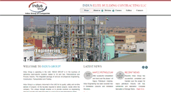 Desktop Screenshot of indusgroupuae.com